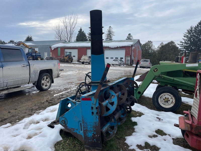 Snow Removal  Astron Snow Blower 7ft - Hydraulic Drive & Double Auger - Skid Steer + Quick Attach Photo